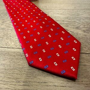 Red tie men